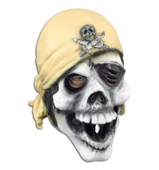 Piratmask skelett 