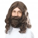 Jesus peruk med skägg
