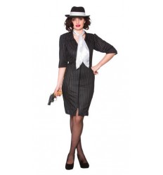 Gangsterbrud maskeraddräkt